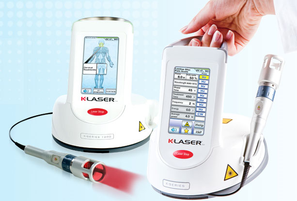 K-Laser Class IV Laser Therapy machine.